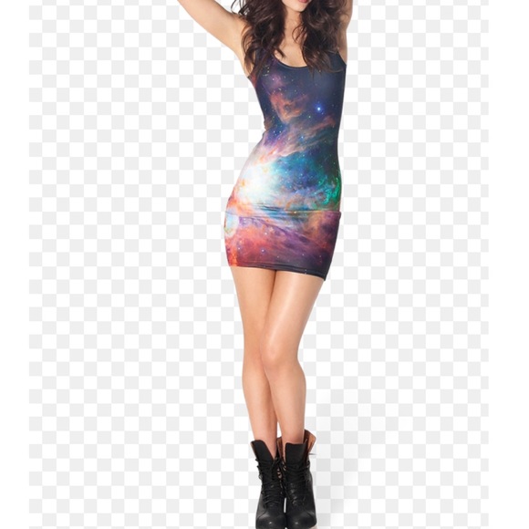 🖋Signed Blackmilk rainbow galaxy dress!!😍 - Picture 7 of 8